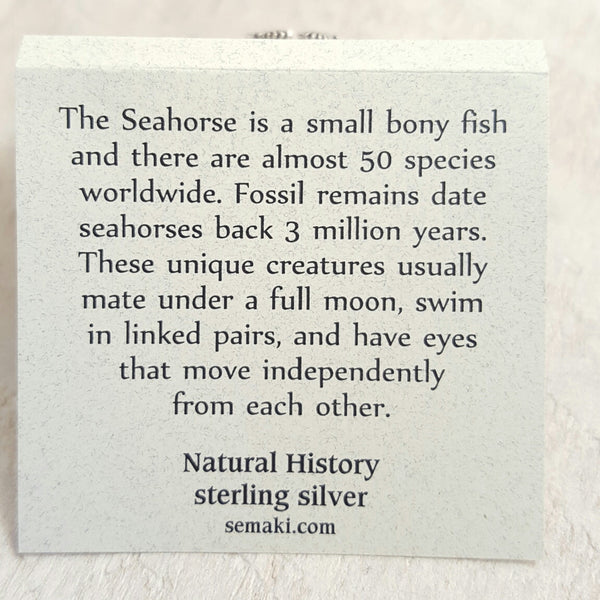Back of Seahorse card
