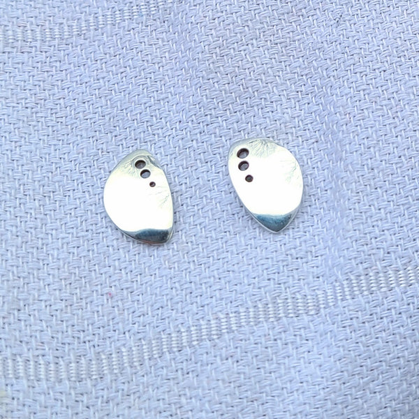 3 Holes Post Earrings