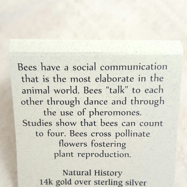 Back of Bee card