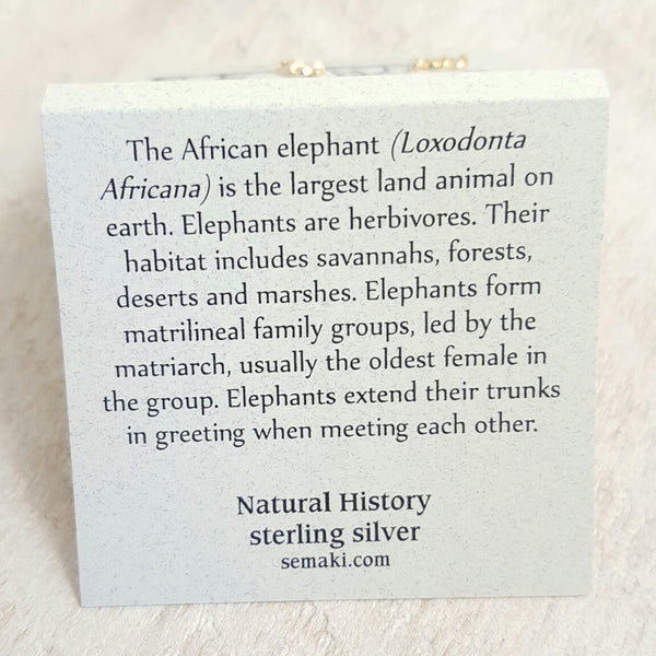 Back of Elephant card