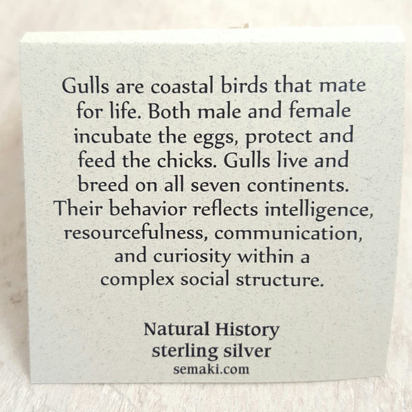 Back of Seagull card